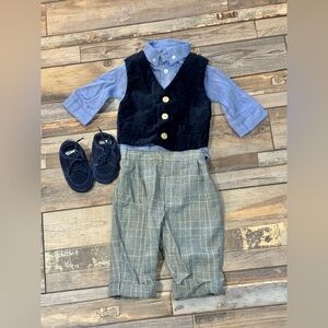 Baby Togs vintage outfit for infant boy size 3/6 months